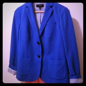 Talbots Navy Blue Blazer Sz2